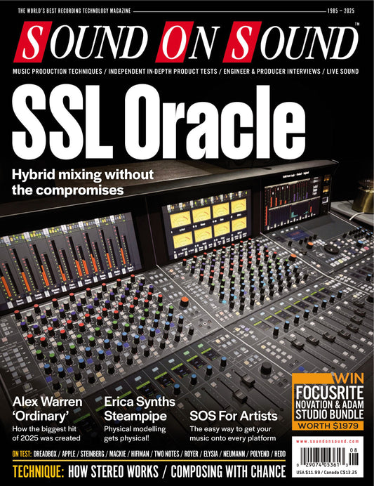 Sound On Sound USA – August 2025 Magazine Digital