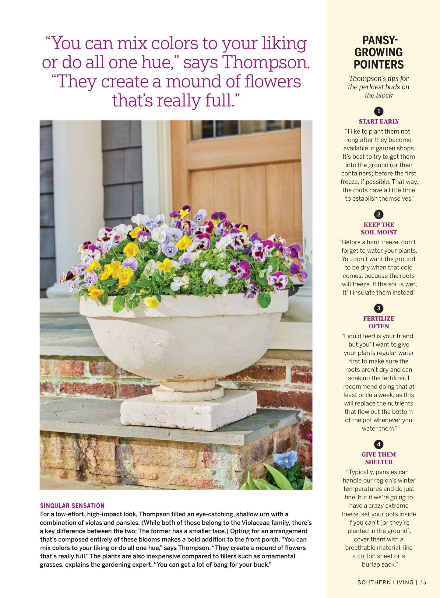 Southern Living – Container Gardening 2025 Digital