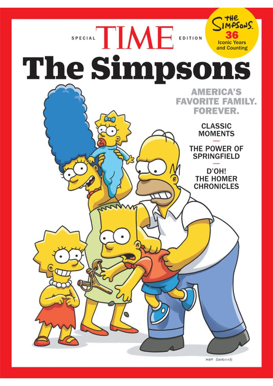 TIME – The Simpsons 2025 Magazine Digital