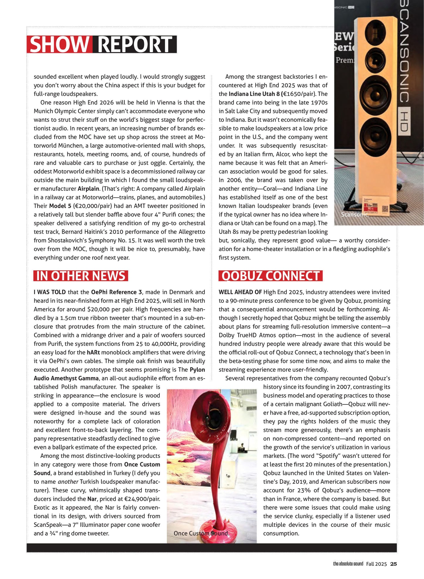 The Absolute Sound – Fall 2025 Magazine Digital