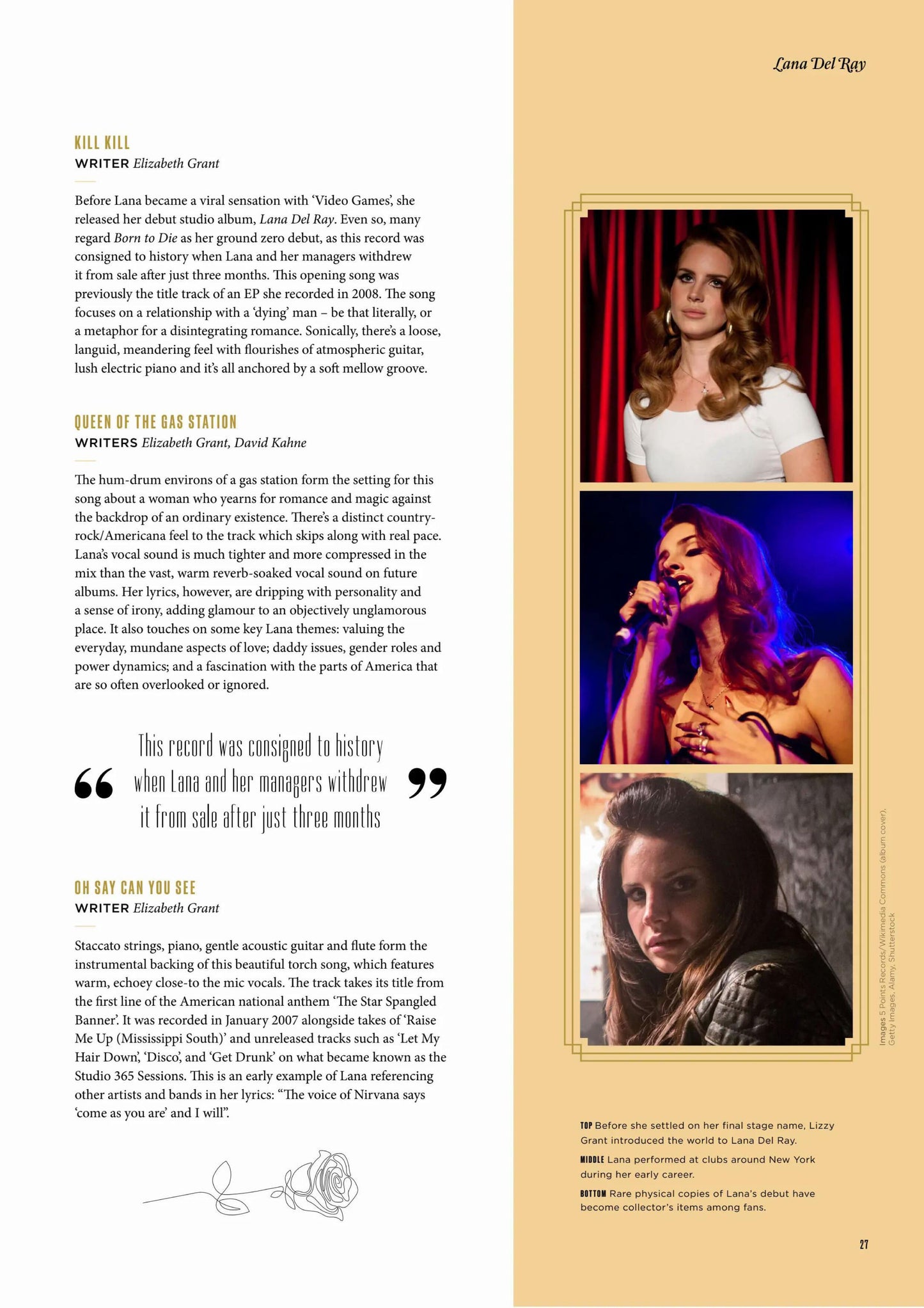The Lana Del Rey Songbook – 1st Edition 2025 Magazine Digital