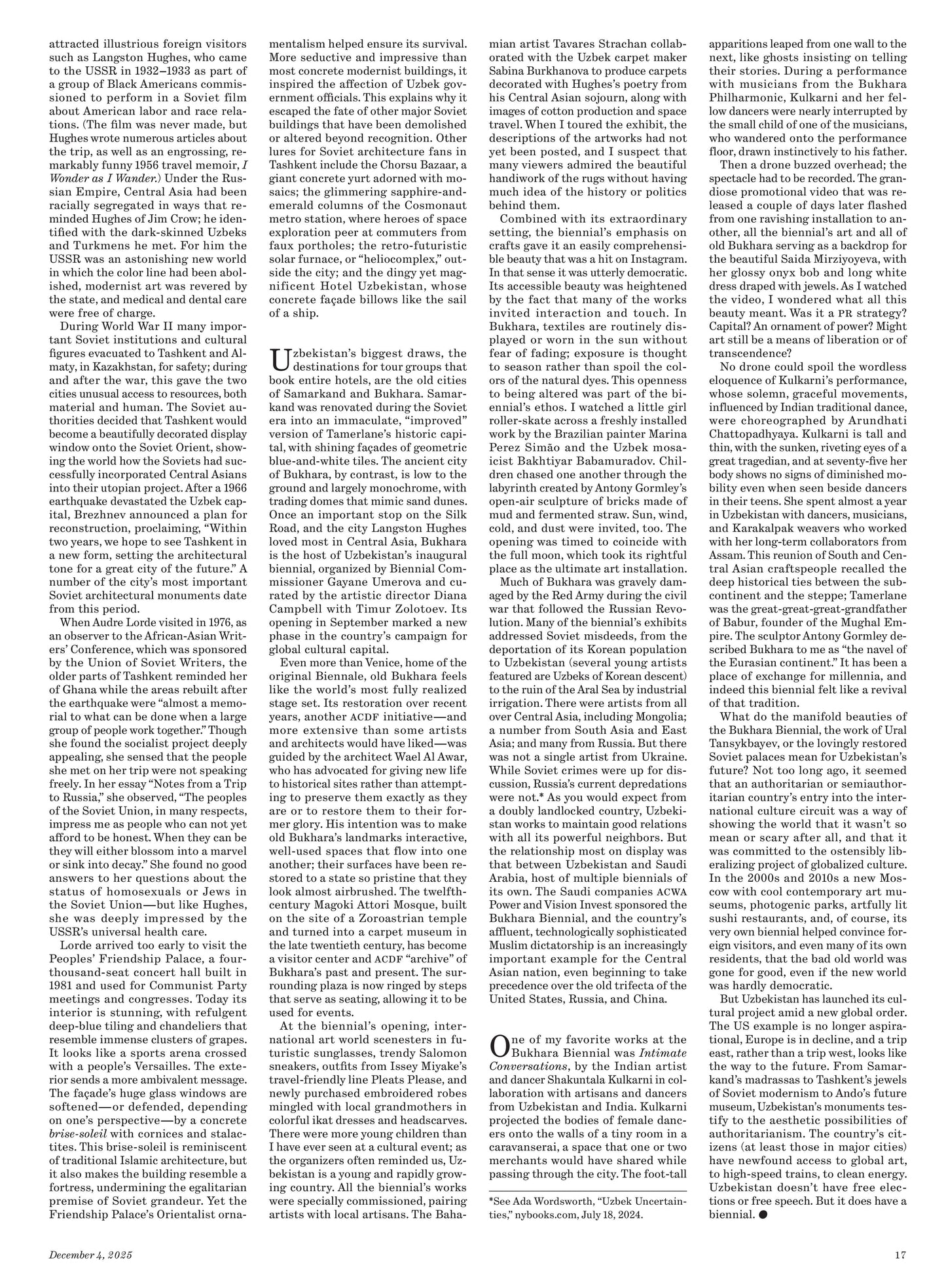 The New York Review of Books – December 4, 2025 Magazine Digital