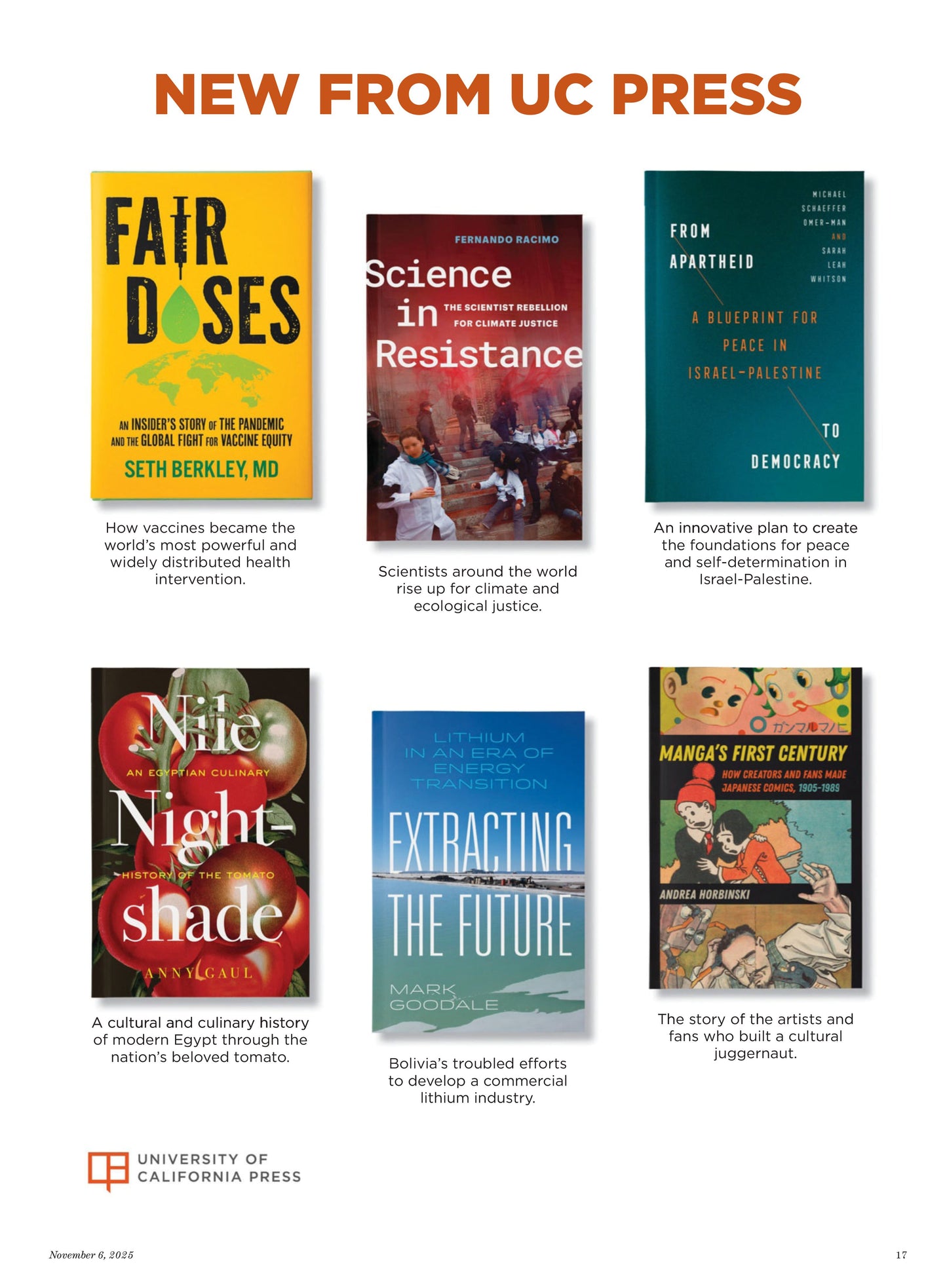 The New York Review of Books – November 6, 2025 Magazine Digital