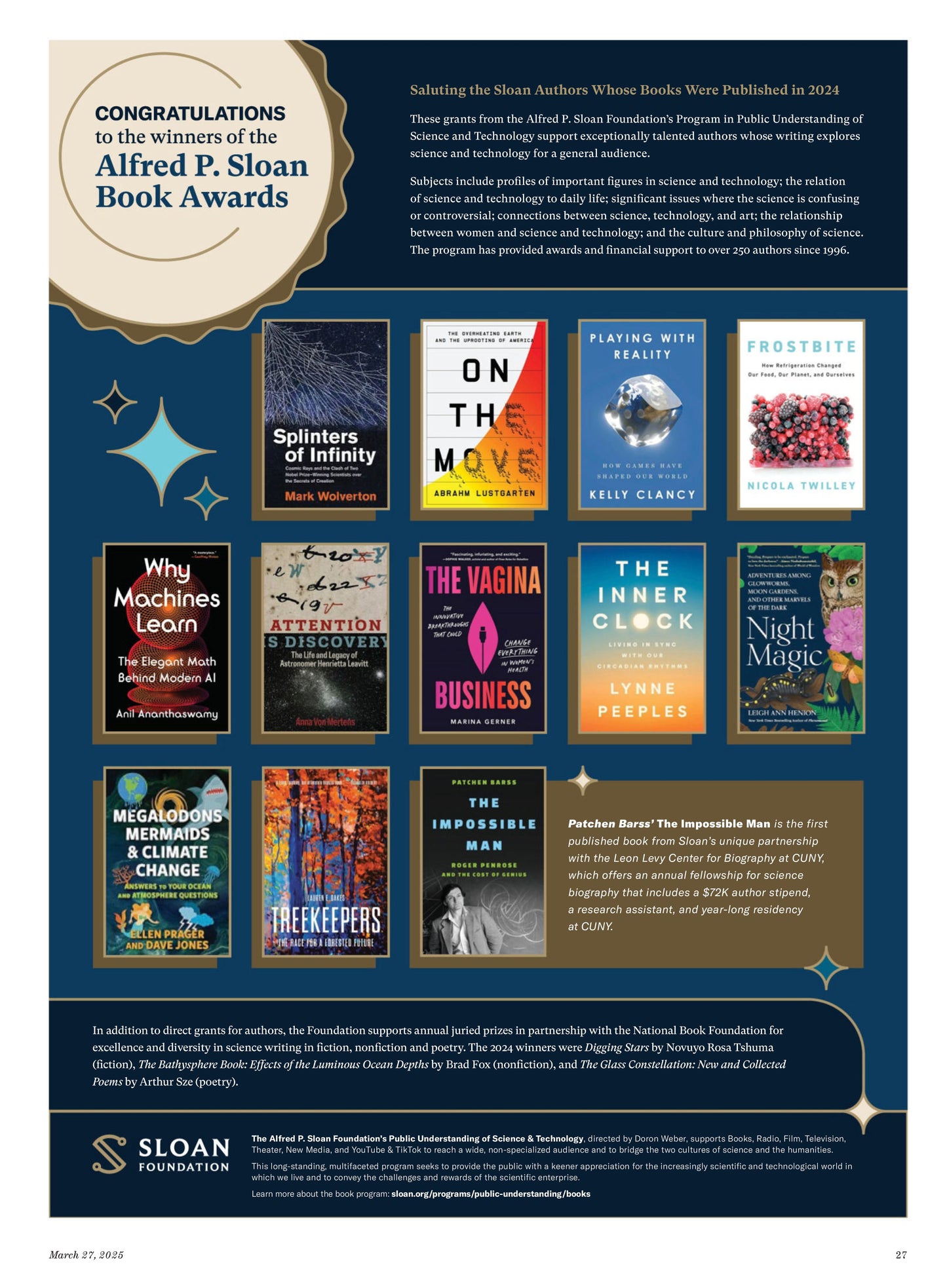The New York Review of Books March 27, 2025 Magazine Digital