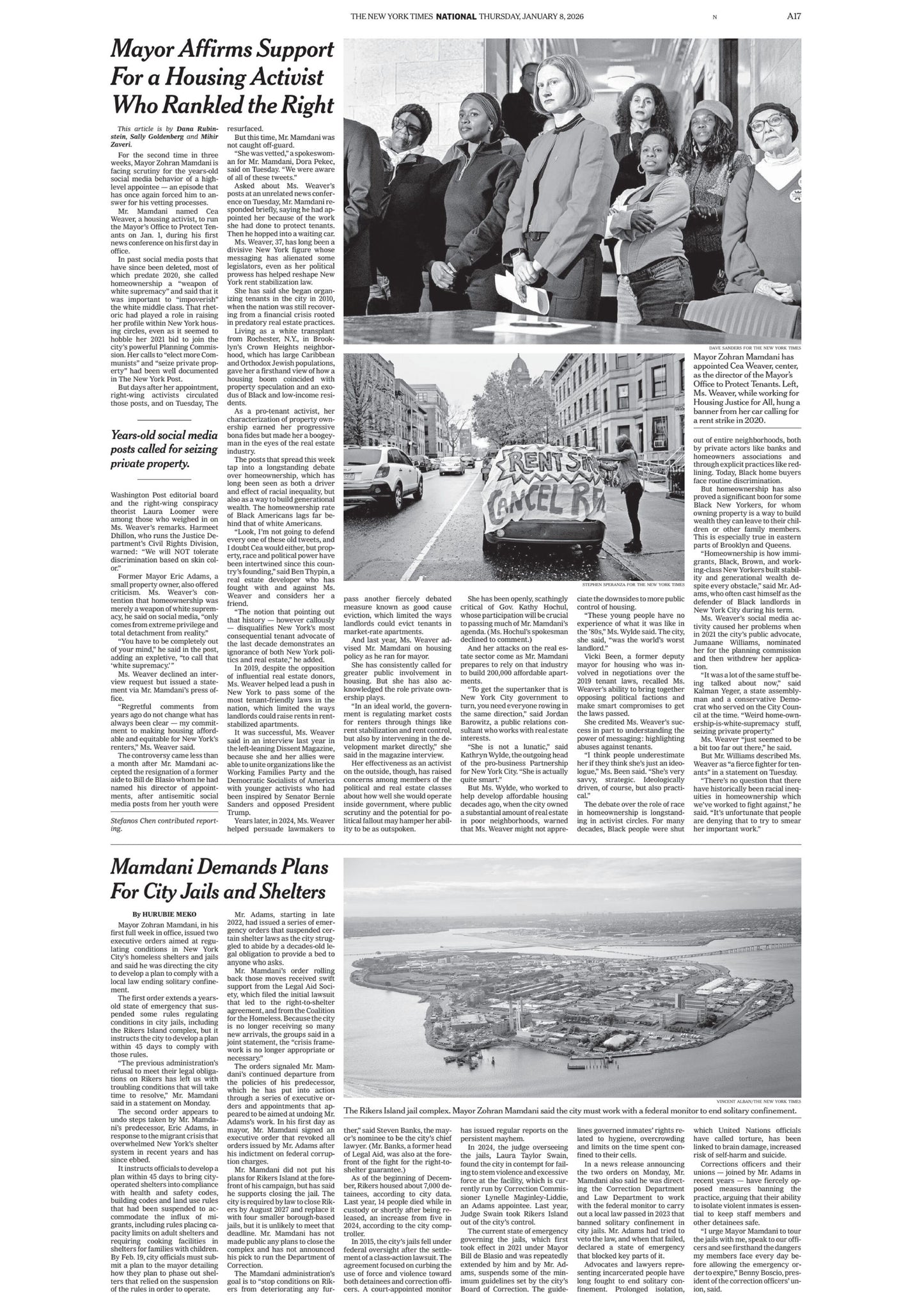 The New York Times – January 08, 2026