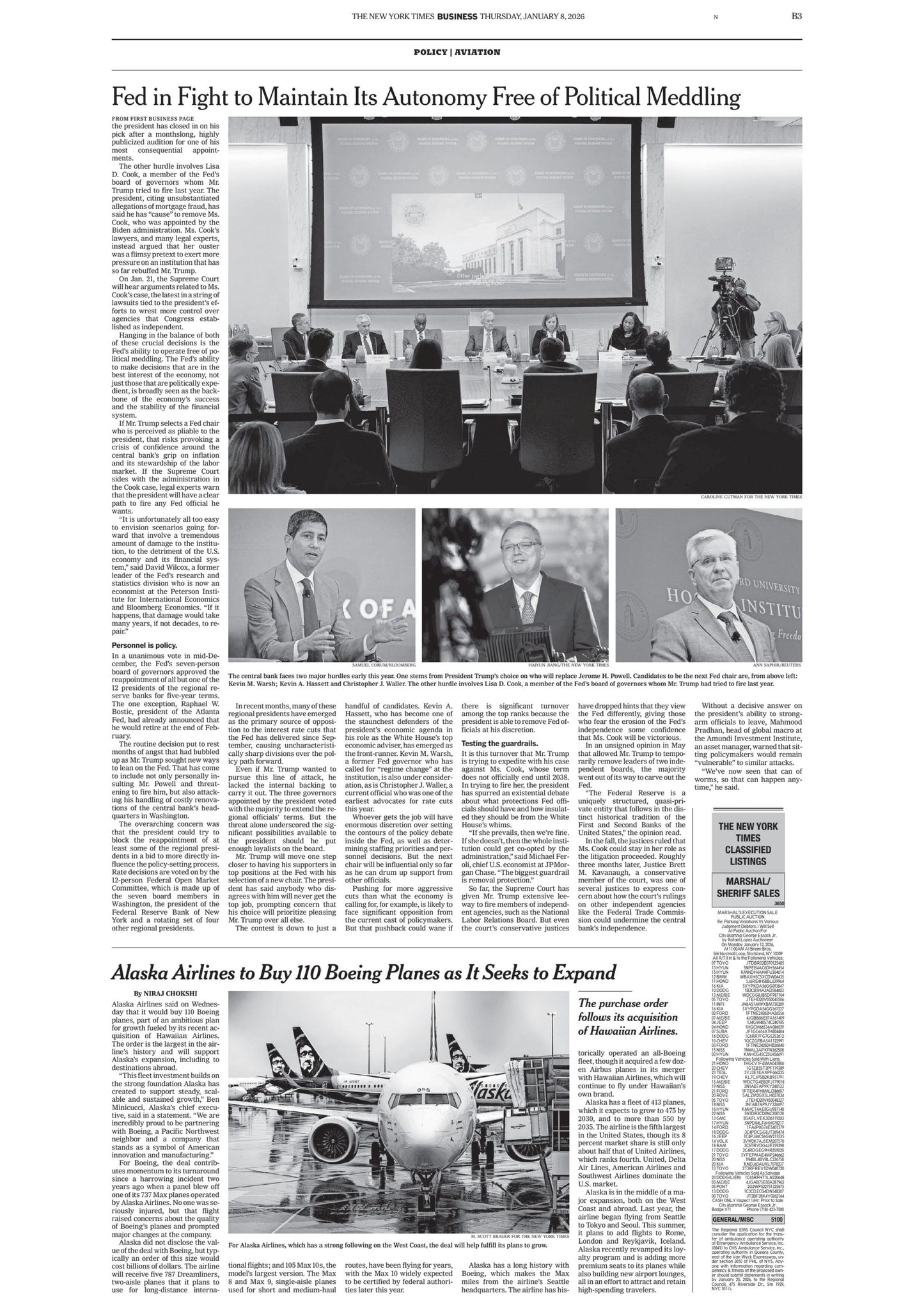 The New York Times – January 08, 2026