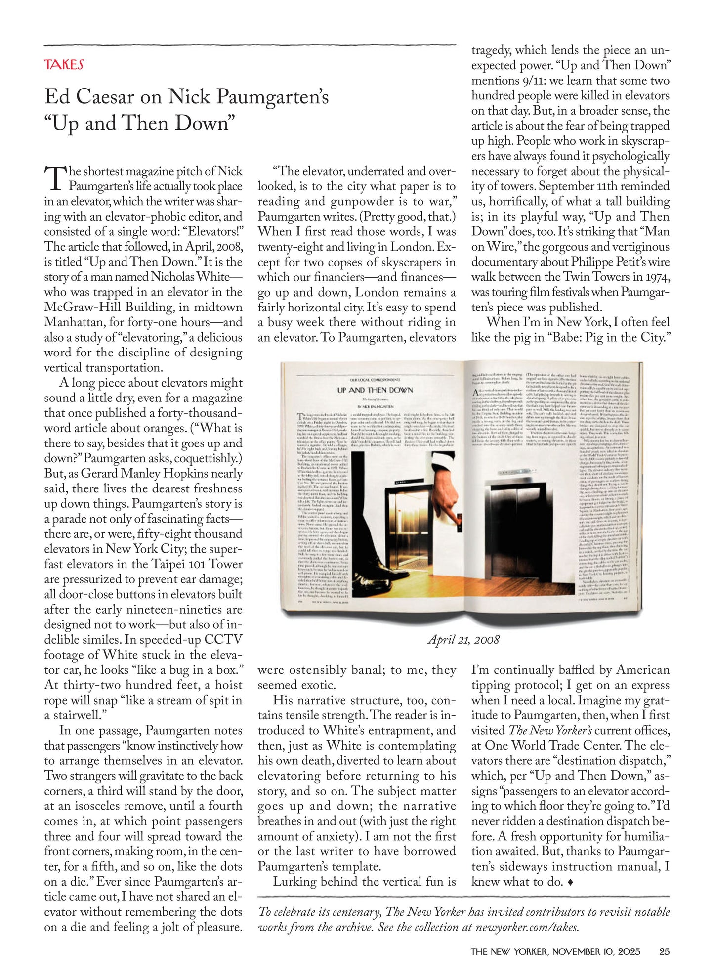 The New Yorker – November 10, 2025 Magazine Digital