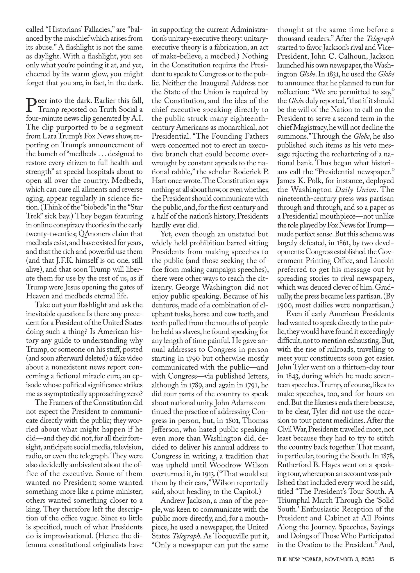 The New Yorker – November 5, 2025 Magazine Digital