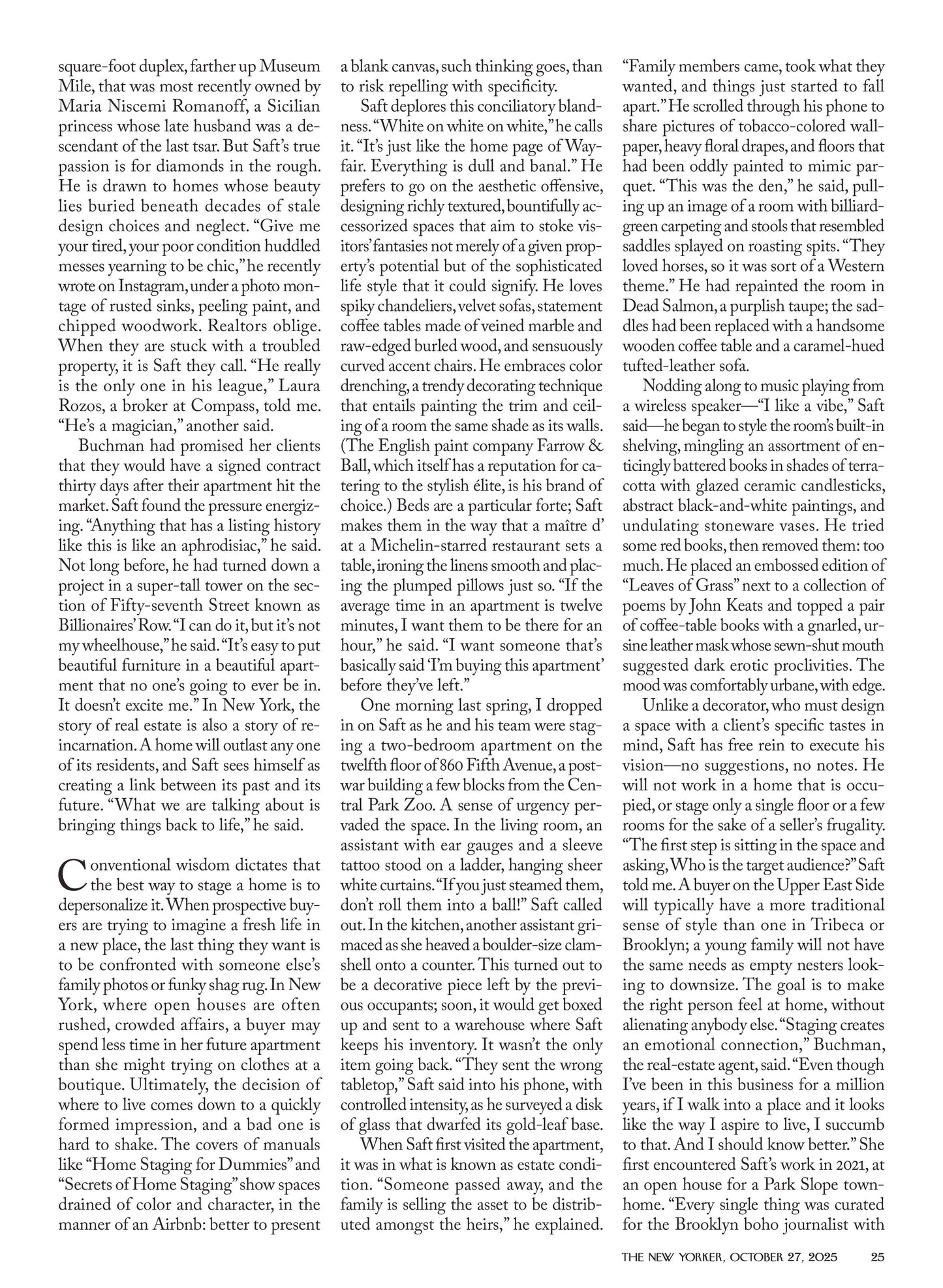 The New Yorker – October 27, 2025 Magazine Digital