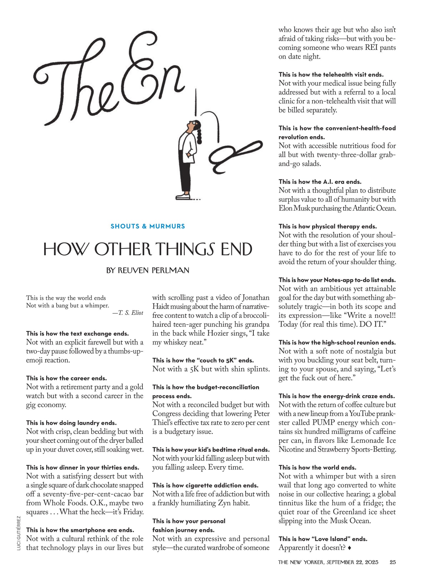 The New Yorker – September 22, 2025 Magazine Digital