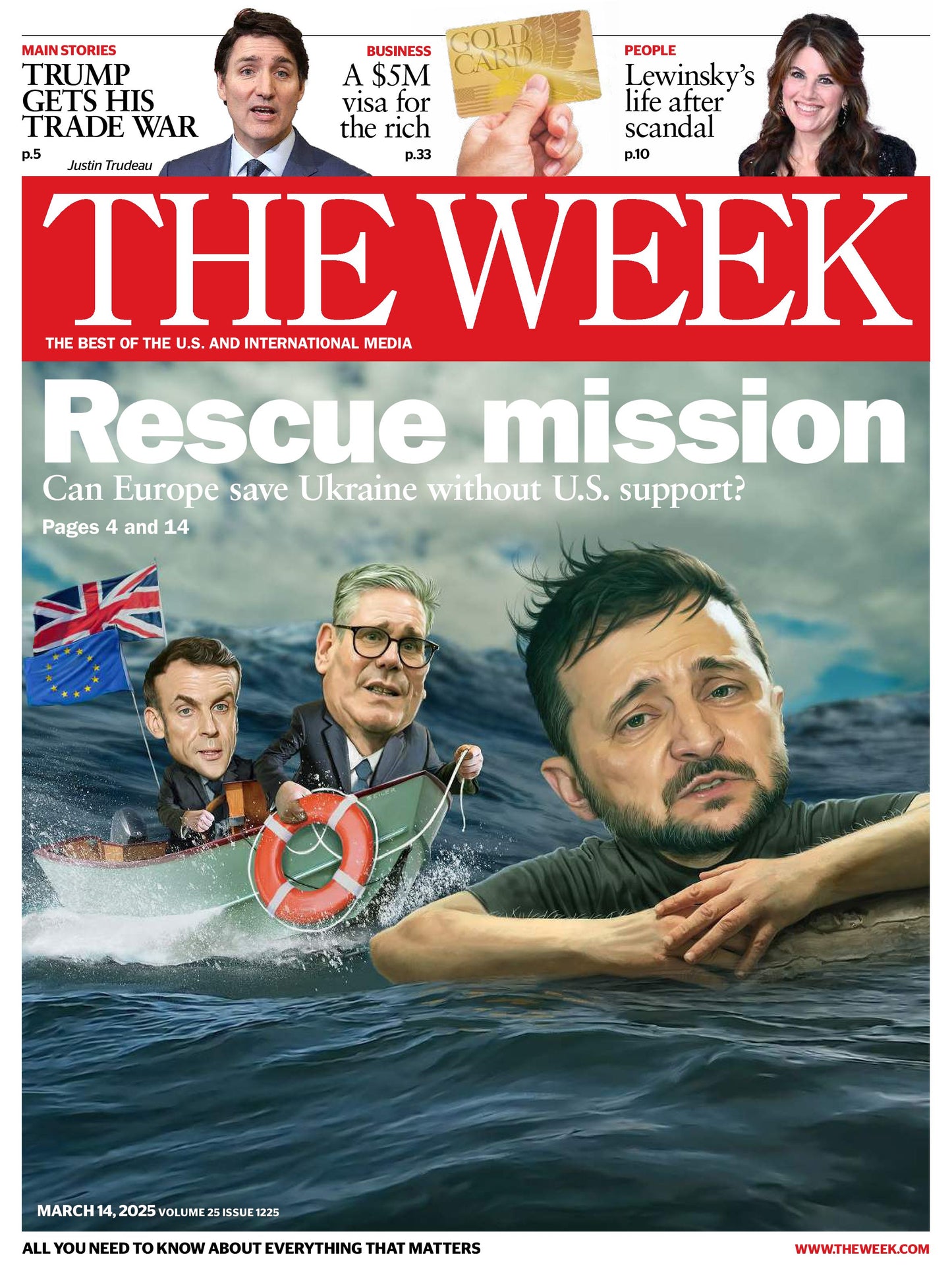 The Week USA –  Issue 1225, 14 March 2025 Magazine Digital