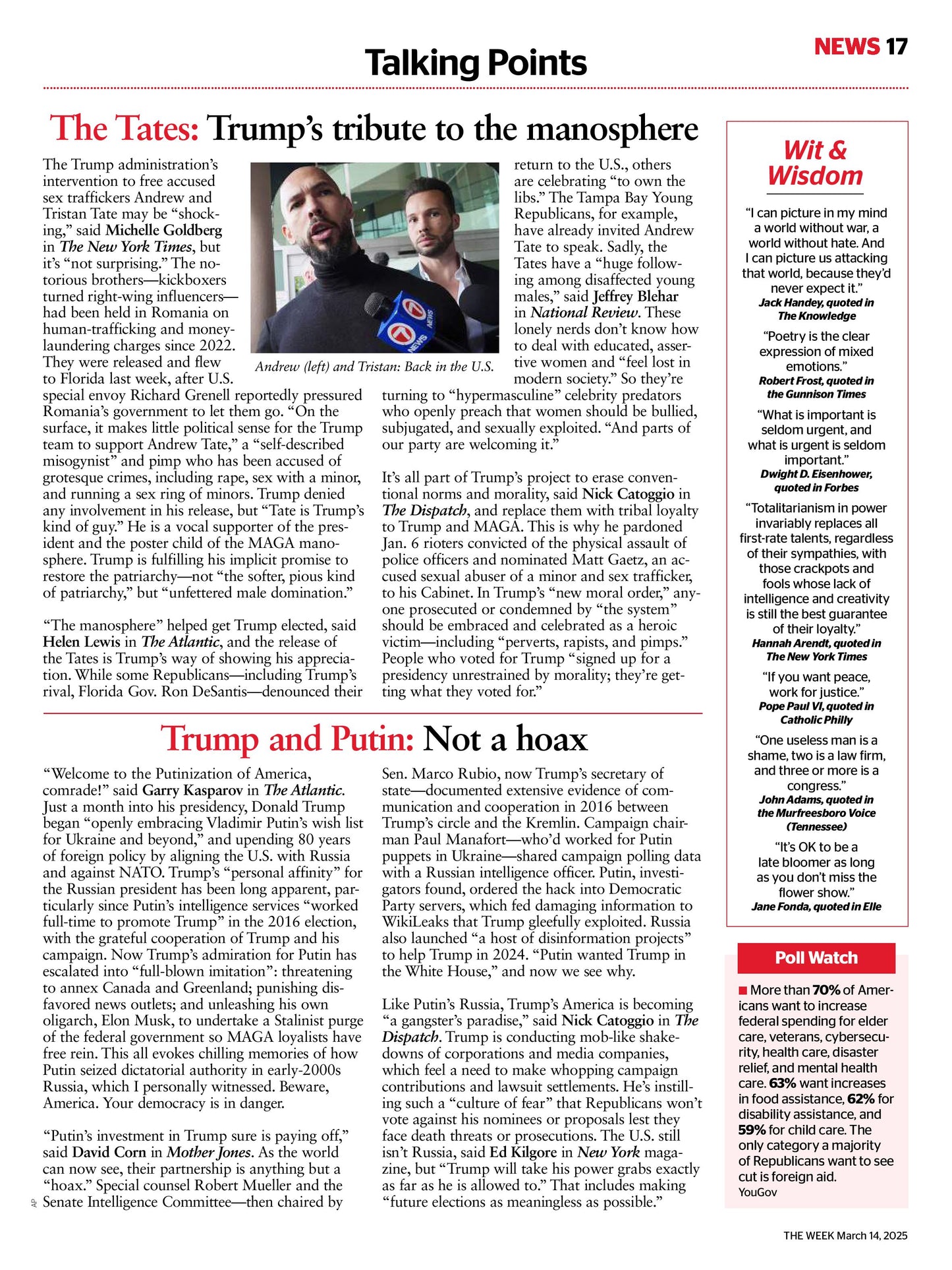 The Week USA –  Issue 1225, 14 March 2025 Magazine Digital