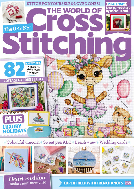 The World of Cross Stitching – August 2025 Magazine
