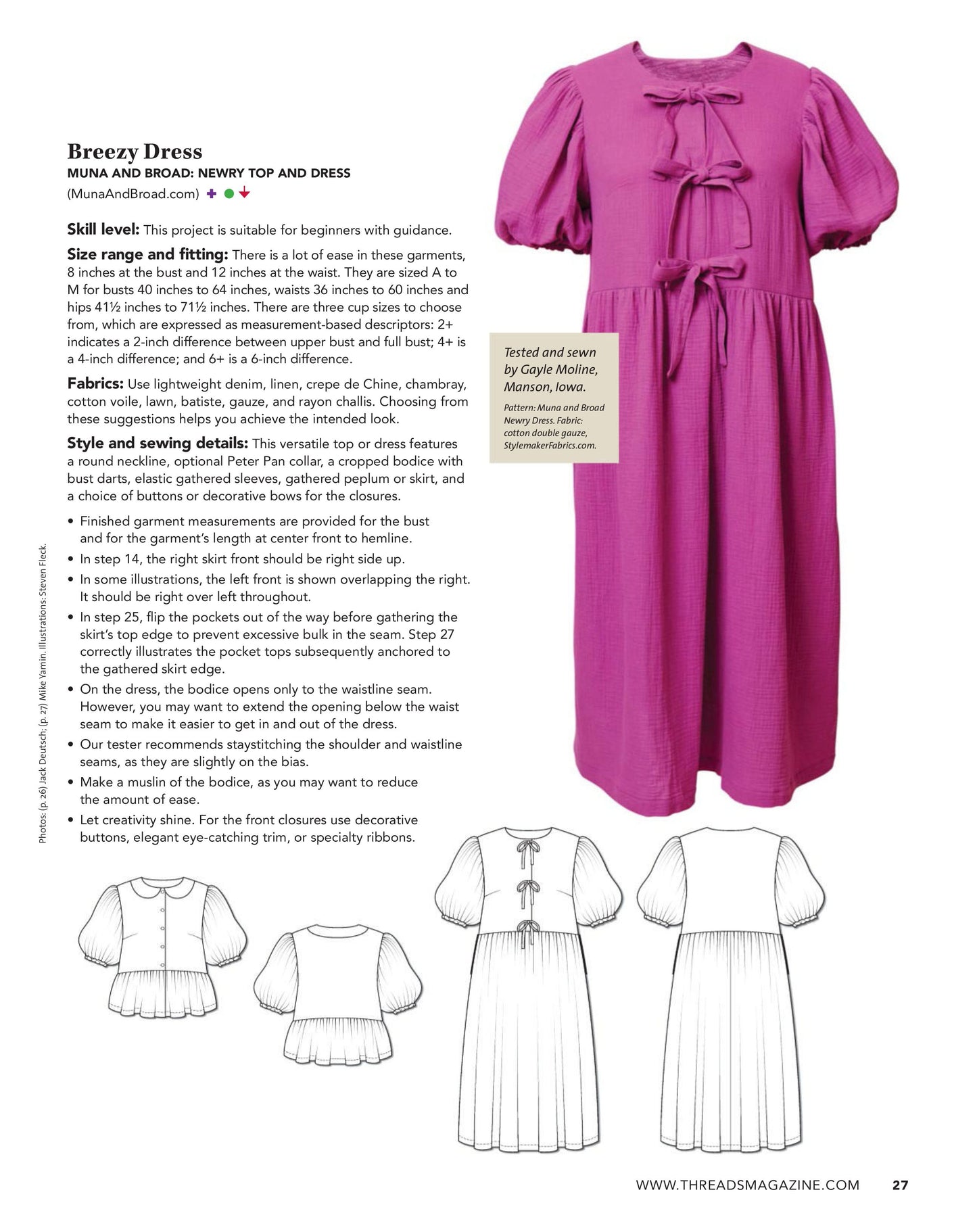 Threads Magazine – Summer 2025 Magazine Digital