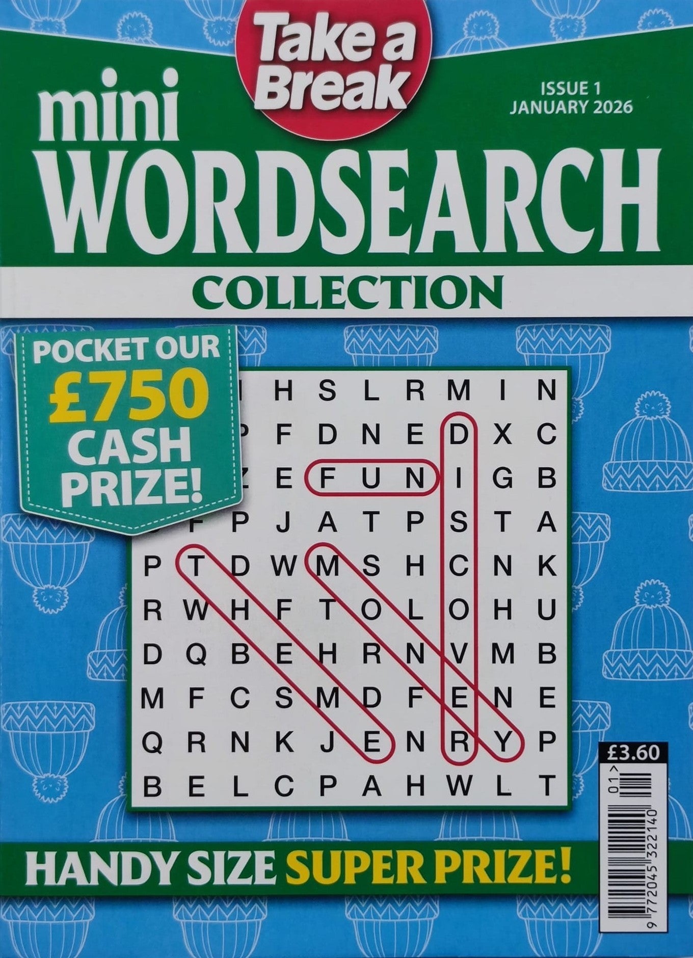 Tab Mini Wordsearch Coll - Issue 1,  2026 Magazine