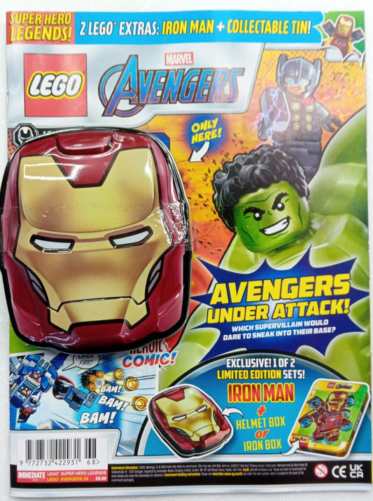 Lego Superhero Legends - Avengers Magazine