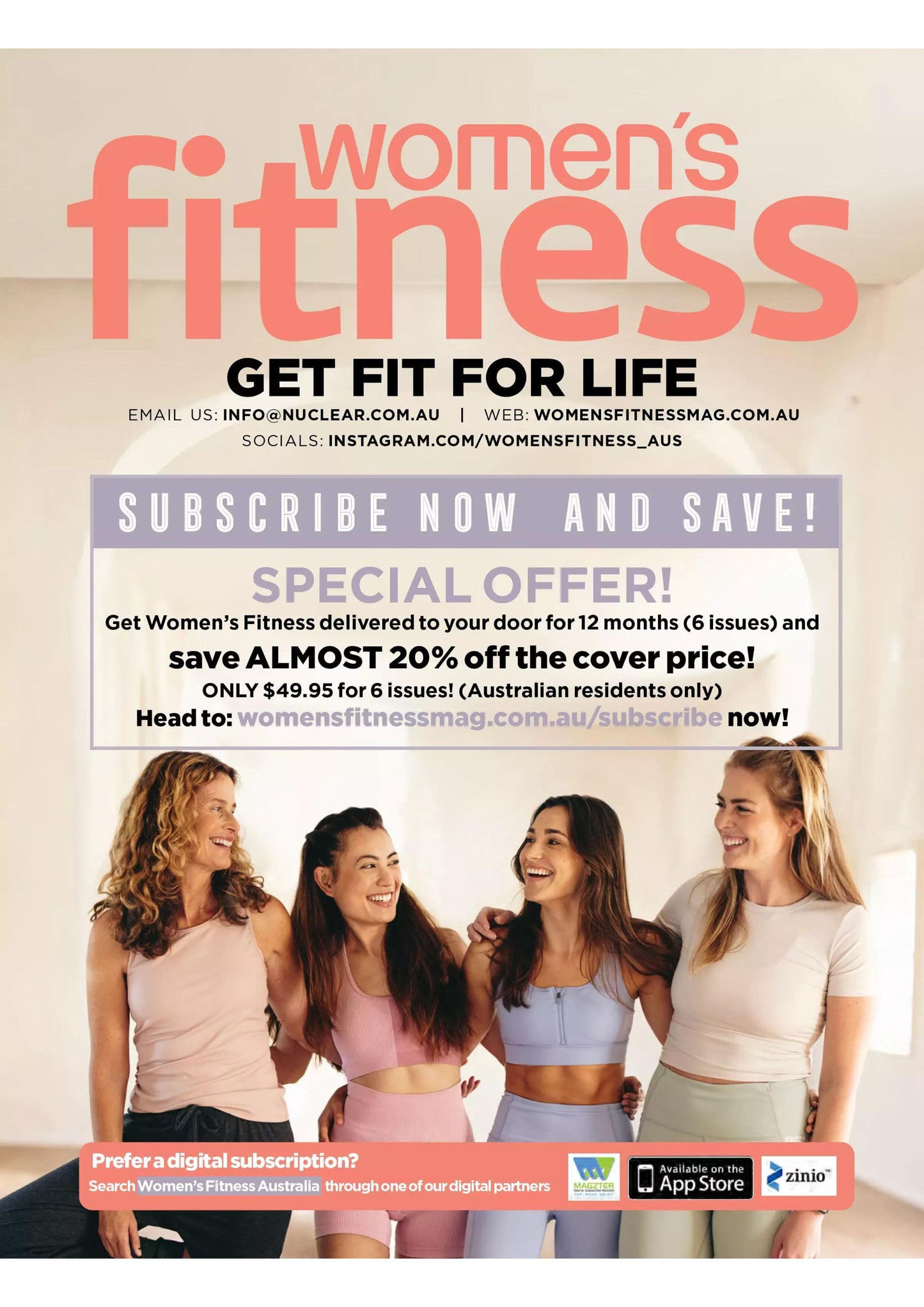 Women’s Fitness Australia/New Zealand – Issue 8, February/March 2025 Digital