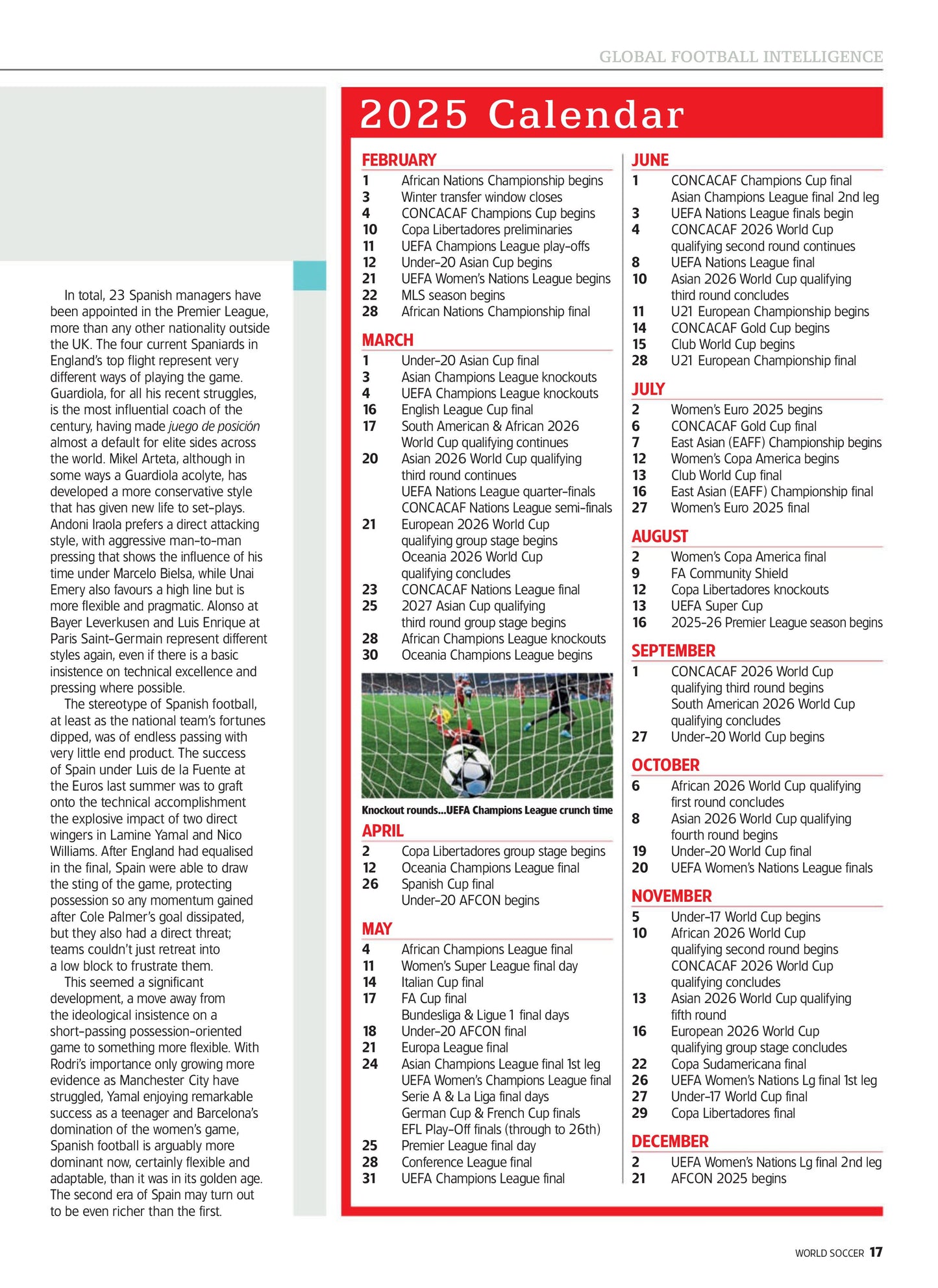 World Soccer – February 2025 Magazine Digital