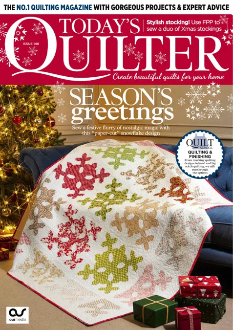 Today's Quilter - Issue 146 + Four Quilting Stencils