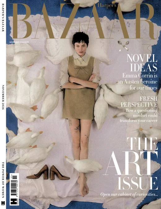 Harper's Bazaar UK November 2026 – Emma Corrin