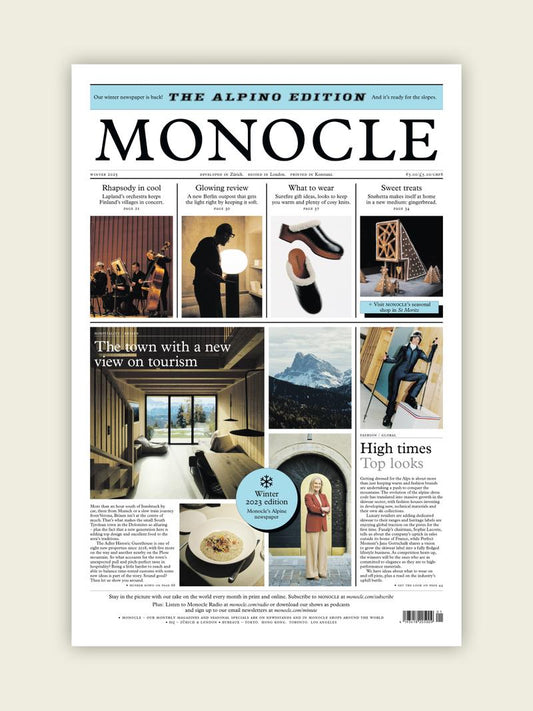 Monocle Alpino Newspaper