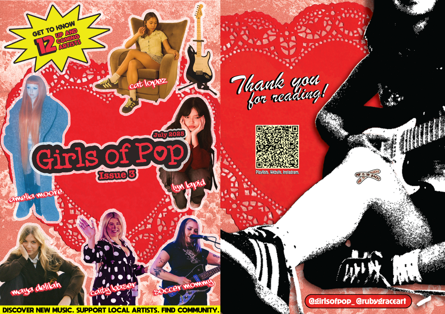 Girls Of Pop Zine Issue 3