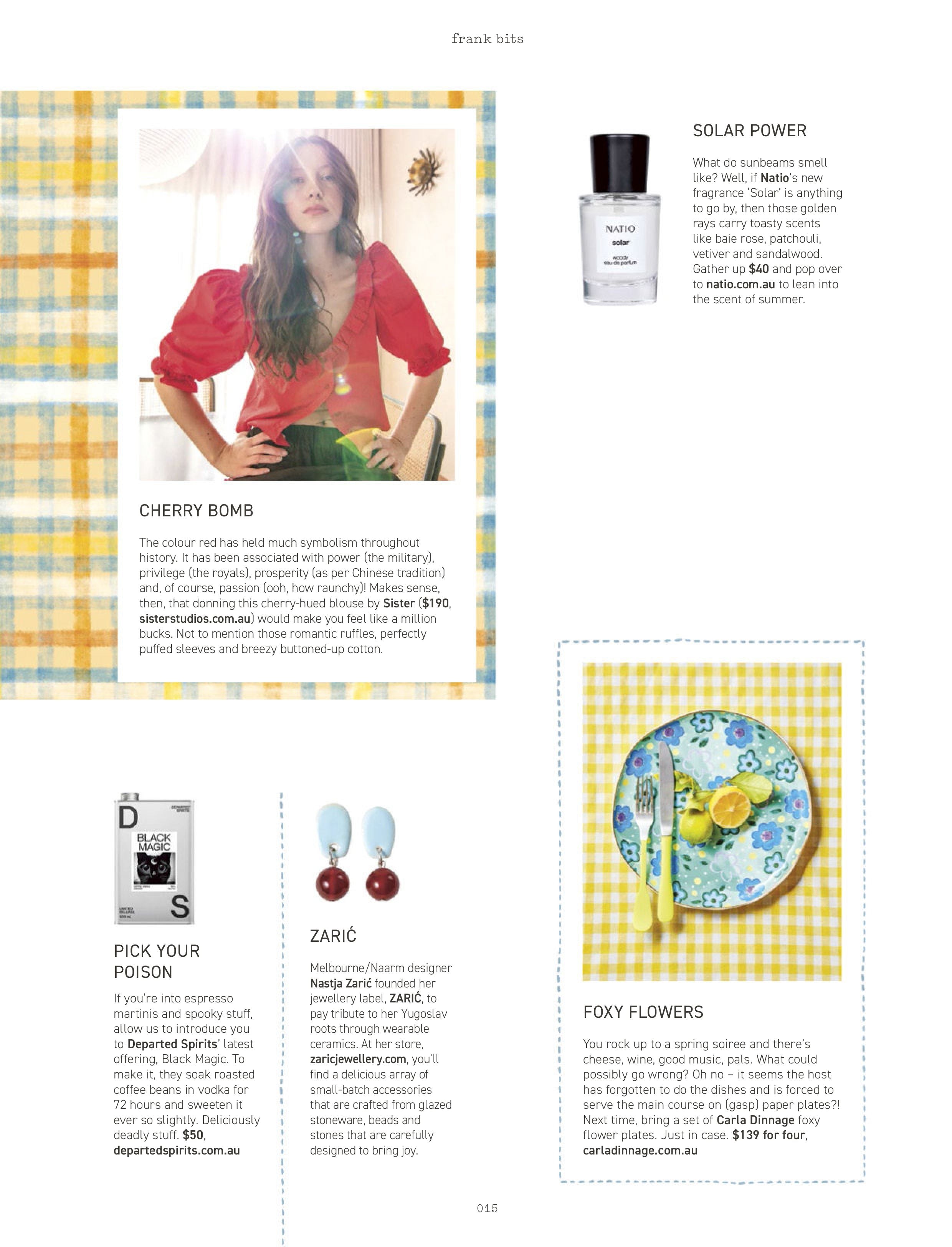 frankie Magazine – Issue 128, November/December 2025 – Charlotte