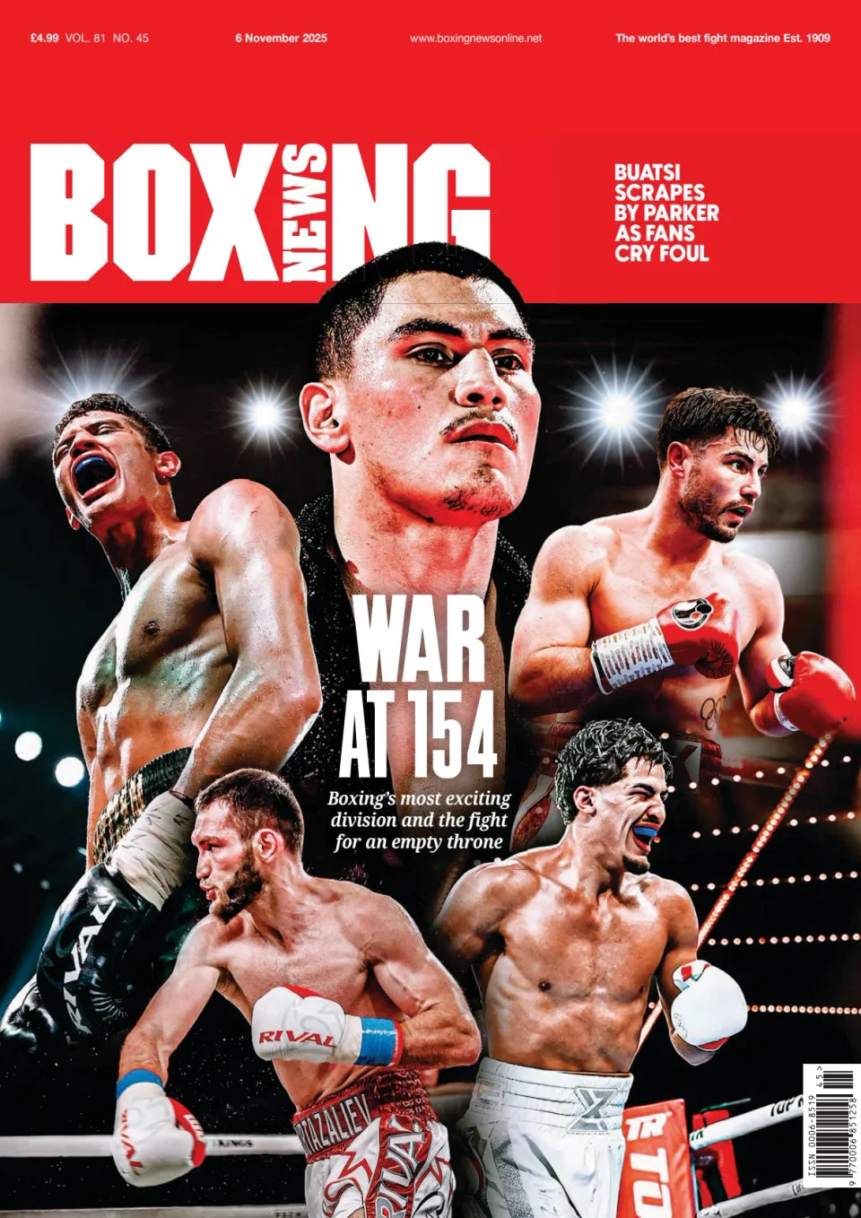 Boxing News - 6 November 2025 Magazine