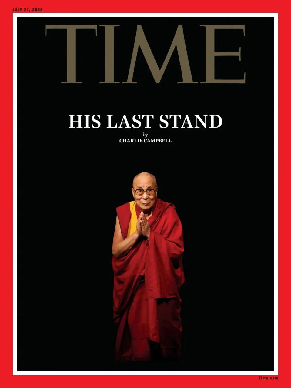 TIME Magazine July 27 2026 : His Last Stand