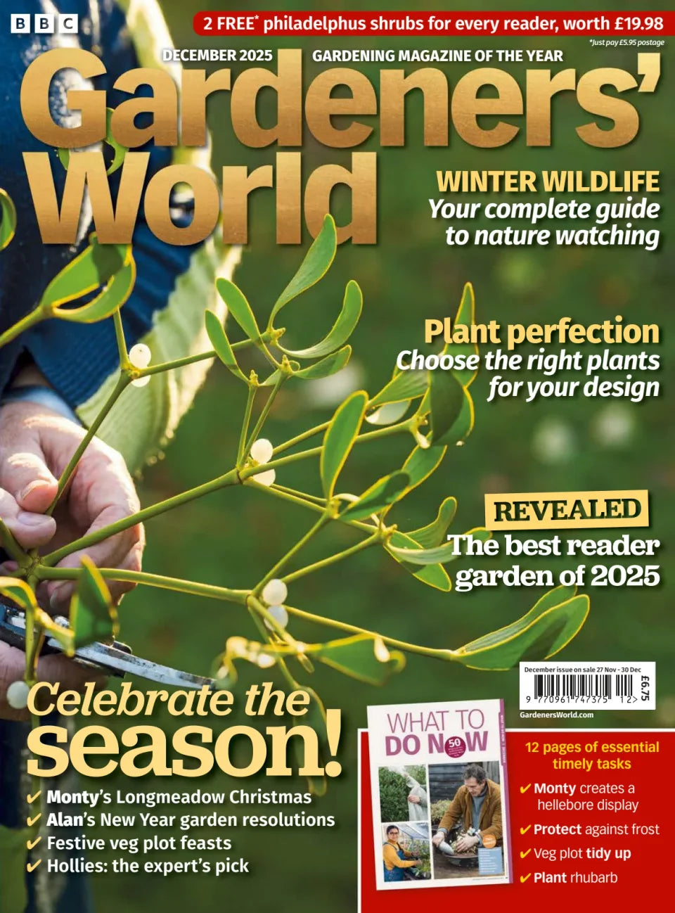 BBC Gardeners World - December 2025 Magazine
