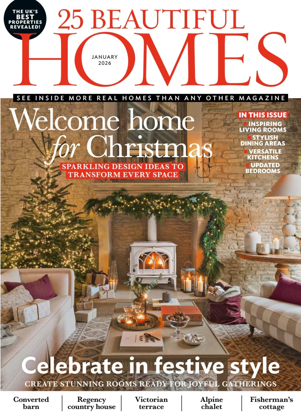 25 Beautiful Homes - January 2025 Magazine
