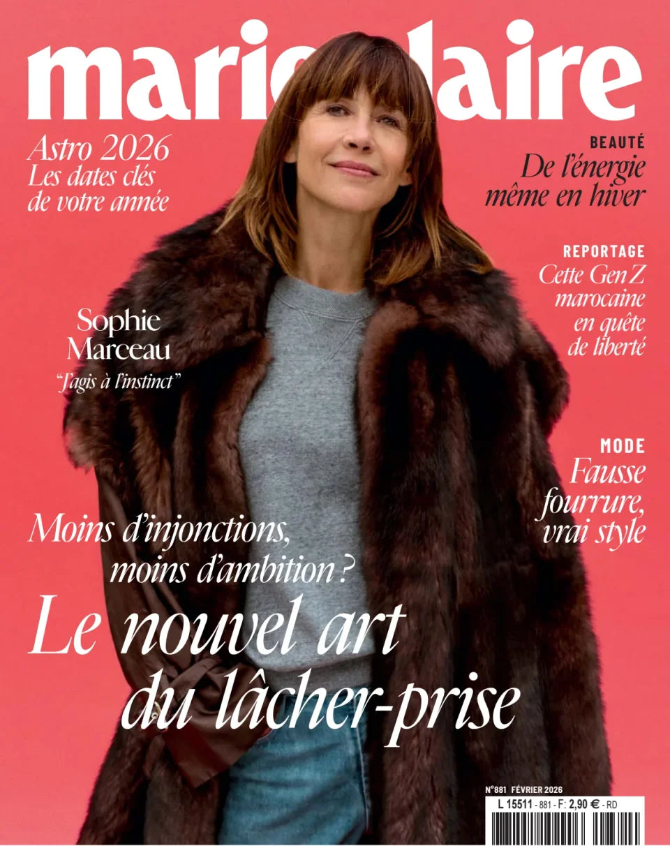 Popular French Magazine For Women 2026.Marie Claire French - February 2026 Magazine - Charlotte Street Magazines